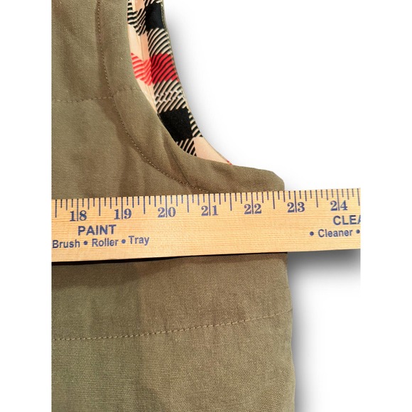 Simply Southern Flannel Plaid Puffer Vest Size: Large - Picture 5 of 5